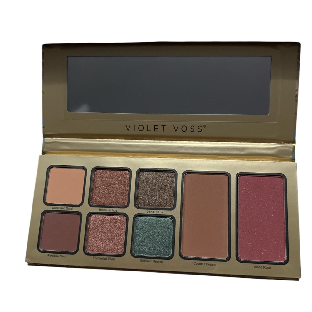 Violet Voss Pretty in Paradise All in One Face & Eye Shadow Palette - Full Size